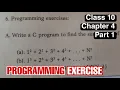 Programming Practice - Chapter 4 Introduction to Loop in C Part 1