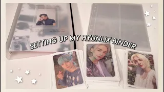 Download 🎱📓 setting up my a5 kpop photocard binder | hyunjin + felix 🤍 MP3