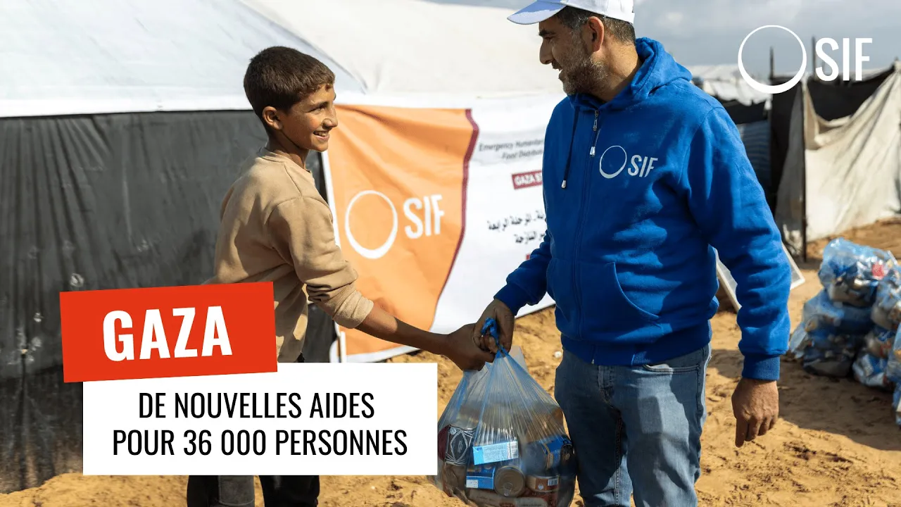 Secours Islamique France — SIF — Humanitarian Aid in Gaza (YouTube video ad)