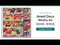 Jewel Osco Weekly Ad 26 - 26 Best Deals
