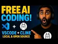 STOP Paying for Cursor FREE AI Coding in VSCode with Cline Open Source Local Tutorial