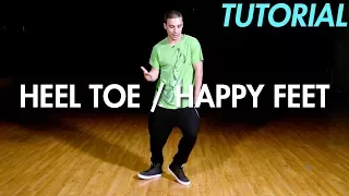 how to do the heel toe happy feet dance moves tutorial mihran kirakosian