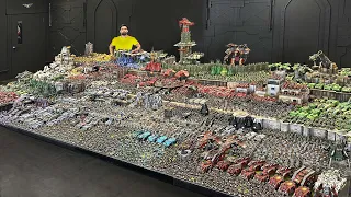World s Largest Space Marine Army 150 000 Points