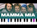 Download Lagu ABBA - Mamma Mia (piano tutorial)