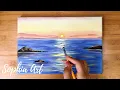 Download Lagu How To Draw The Sea | Acrylic Painting Tutorial | Sophia Art