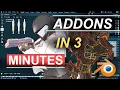 Blender 2 8 Python Addons in 3 Minutes