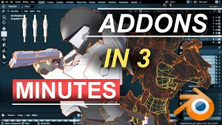 Blender 2 8 Python Addons in 3 Minutes
