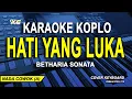 Lagu Betharia Sonatha - Hati Yang Luka Karaoke Pop Koplo - (Nada Pria)