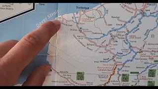 Our CANAL ROUTE from Calais to Reims and walk around Reims.-S2 EP.7