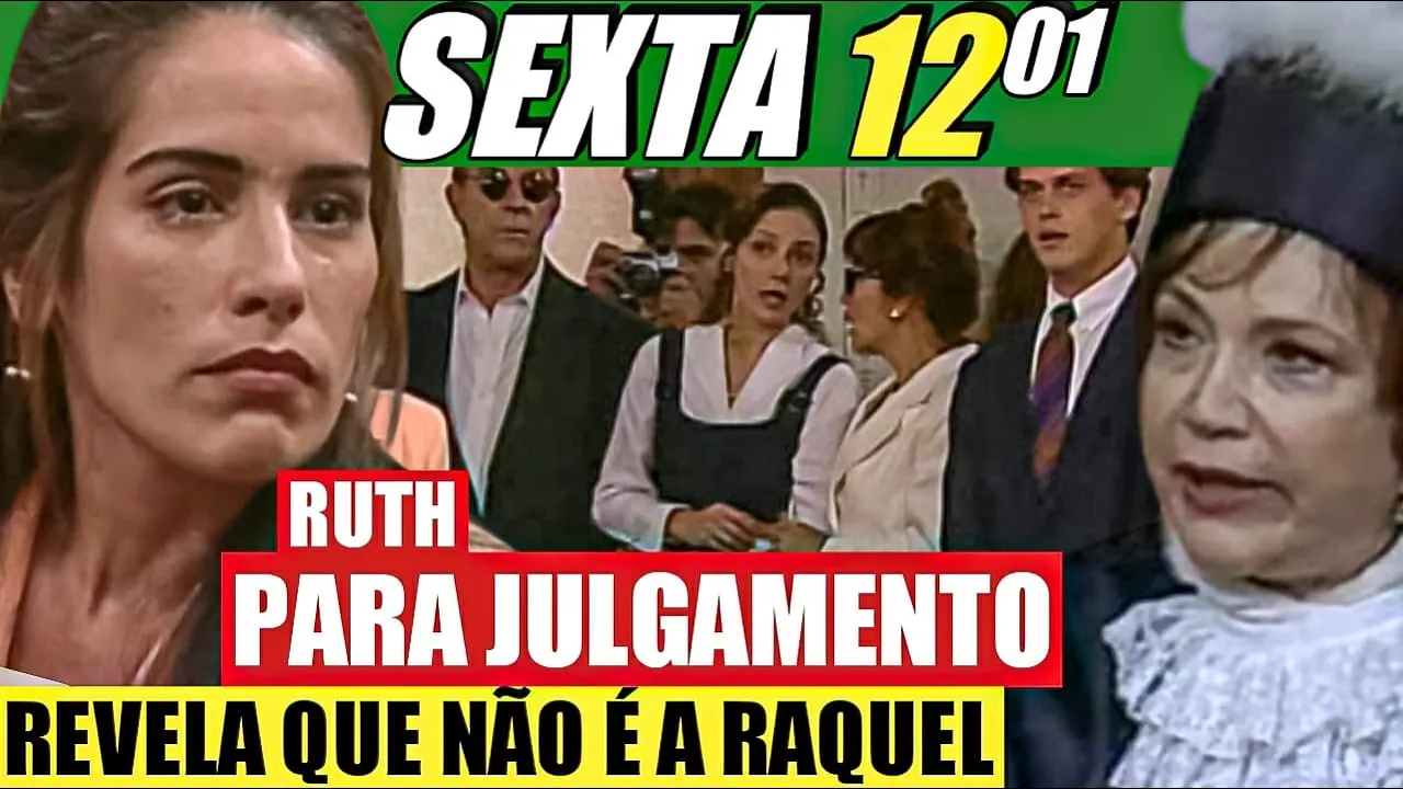 MULHERES DE AREIA Capítulo de hoje SEXTA 12/01 - Resumo da novela mulheres de areia hoje