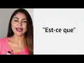 🇫🇷What is the difference between [ est-ce que ] and [ qu'est-ce que ] - Class 75