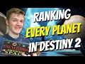 RANKING EVERY PLANET IN DESTINY 2