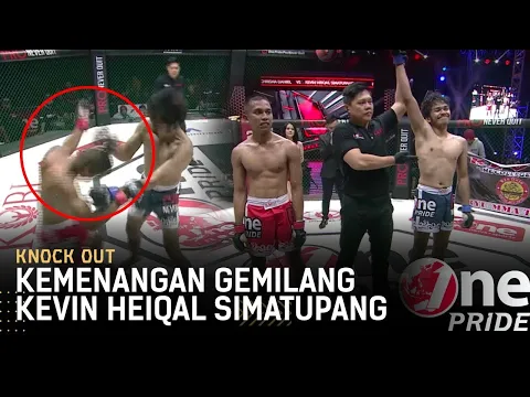 Lawan Kejang-Kejang! ? Partai Debut Kevin Heiqal Simatupang || Best knock Out One Pride MMA