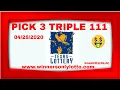 Texas Lottery Winning With Triple 111 Winners Only Lotto Members Win Big Again