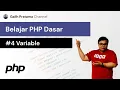 Belajar PHP Dasar - Variable pada PHP