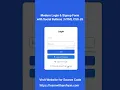 Modern Login Signup Form with Social Buttons HTML CSS JS