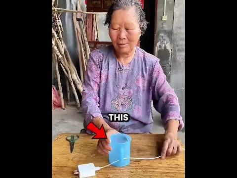Grandma Saved the Charger Without Cutting It 😳😂