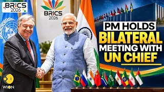 BRICS Summit 2026 LIVE: PM Modi Holds Bilateral Meeting With UN Chief Antonio Guterres I US-Iran War