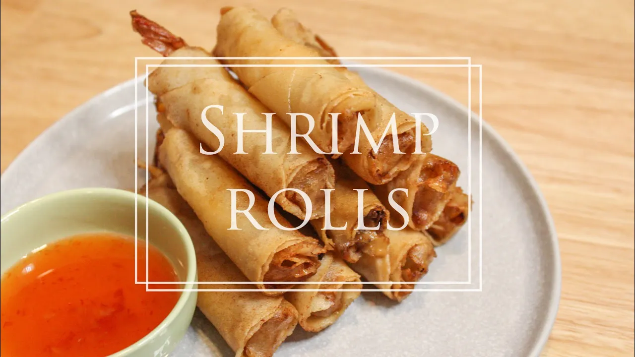 Fried Shrimp Rolls | Vietnamese Recipe | Easy Holiday Appetizer Hors D'oeuvres