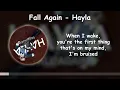 Fall Again - Hayla [Lyrics]