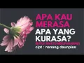 BUTUH WAKTU MELUPAKANMU - NANANG DAUNPISS (Lyric Video)