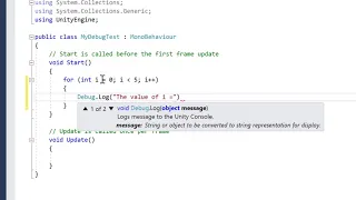 Debugging Unity Apps