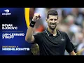 Download Lagu Novak Djokovic vs. Jan-Lennard Struff Highlights | 2025 US Open Round 4