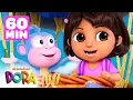 Download Lagu Dora's Bravest Rescues! #2 💥 1 Hour | Dora \u0026 Friends