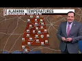 Alabama Weather Network Tuesday 26 Afternoon Alabama Forecast Update
