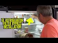 GE Refrigerator Filter Bypass Installation - GFE26JGMTFBB