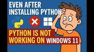 Even after installing python python is not working on Windows 11