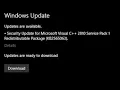 Microsoft Visual C 2010 Service Pack 1 Redistributable Package MFC Security Update