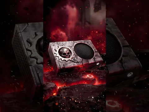 Hice mi propia XBOX SERIES Edicion Gears of war E DAY!! #xbox #gearsofwar #bambulab #makerworld