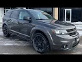 2016 Dodge Journey SXT 3 6L Pentastar V6 in Granite Crystal Metallic Walk-Around NO ACCIDENTS