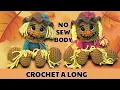 CROCHET SCARECROW EASY BEGINNER NO SEW BODY