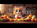 Download Lagu Leer 20 verse fruitnamen met kat | Kinderliedje