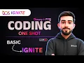 TCS Ignite Coding One Shot Theory PYQ from Basics Complete Coding Preparation 2026 TCS NQT