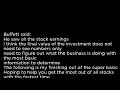 FSS - Federal Signal Corporation FSS buy or sell Buffett read basic