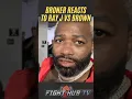 Adrien Broner REACTS to Ray J vs Orlando Brown