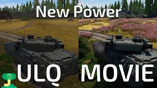 War Thunder ULQ vs Movie Settings in update New Power