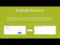 JavaScript Function Summation of Numbers - Exercise