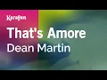 Download Lagu Karaoke That's Amore - Dean Martin *