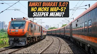 Amrit Bharat 3.0 ❗ No WAP5 Locos Anymore? Expensive? #indianrailways