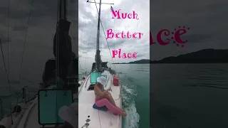 Pedicure on a sailboat