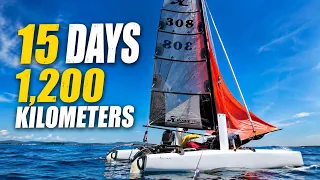 Hobie Cat, 15 days & 1200km