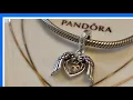 Pandora Club 2021 Charm - Angel Wings Heart Dangle Charm