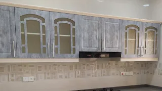 مطبخ Mdf ابواب بالون ابريس طراز تركي 