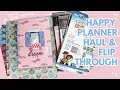 Happy Planner Spring 2025 Unboxing Flip Through New deluxe planner disney stickers