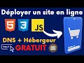 Deploy an HTML CSS JS Website Online Free Domain Name DNS Hosting