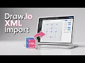 How to Import XML Files in Draw io Fast
